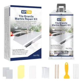 Hpz80cb Hupeyna Bathtub Repair Kit White Acrylic Tub Shower Tray And Granite Marble
