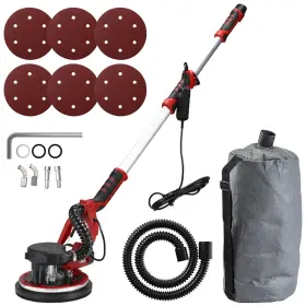 Dmj-01 Hychika Better Tools For Life Electric Drywall Sander 1250w Power With Vacuum Dual