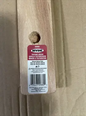09880 Hyde Texture Brush Single Hemp Fiber Bristles #3
