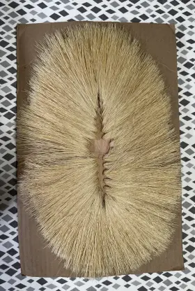 09880 Hyde Texture Brush Single Hemp Fiber Bristles
