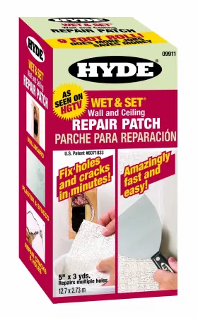 09911 Hyde Tools 5-inch By 9-foot Wet And Set Contractors Pack Of 1 Gray