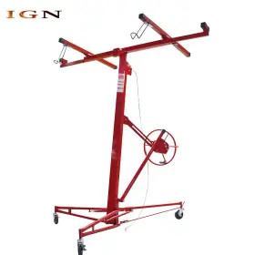 Ign1246054 Ignparts 16 Ft Plasterboard Drywall Lifter Hoist Panel Lift Industrial Building Tool