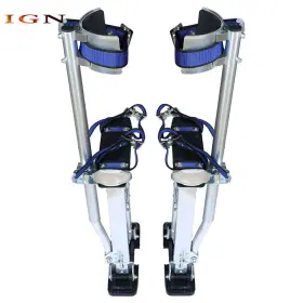 Ign2042414 Ignparts 15in - 23in Drywall Stilts Aluminum Tool Stilt Fits For Painting Painter Taping #2
