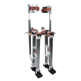 In Which Bay 768534950825 Drywall Stilts Walking Taping Professional Aluminum Tool Stilt 24 Inch -40 For Sh
