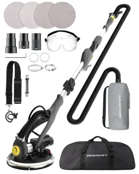 Inokraft 976613851763 Drywall Sander 820w Powerful With Vacuum Attachment... Fast Ship