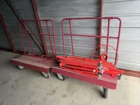 Ironton 811640010362 Drywall And Panel Hoist 150 Lb Capacity 2 Carts
