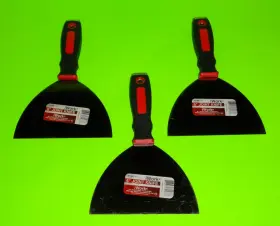 82-488-116 Iwork Lot Of 3 6 Inch Drywall Joint Carbon Steel Knife Putty Flexible Comfort Handle