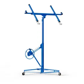 Am-we1313 Jigichu Drywall Lift Panel 11ft Hoist Jack Lifter Blue 02