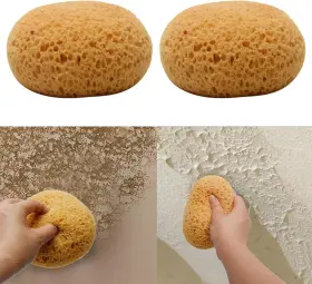 16252822920324 Just E Joy Texture Sponge With Scraper Home Decor 2 Pcs As Picture Show