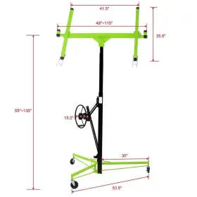 Gh-lkw4-421 Kahomvis 11ft.jack Lifter Drywall Panel Hoist #2