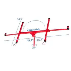 11ft.professional Kahomvis Heng-lkw0-66 Drywall Panel Hoist 150 Lbs. Load Capacity #3