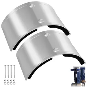 Kandishiex 205715190083 2pcs Drywall Stilt Replacement Parts Aluminum Alloy Accessories Curve