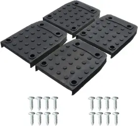 Kcgani 445036921982 4pcs Stilt Sole Anti-slip Foot Pads For Drywall Stilts Replacement