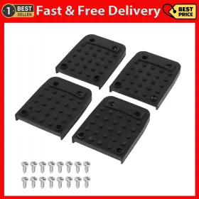 Kcgani 445043527511 4pcs Stilt Sole Anti-slip Foot Pads For Drywall Stilts Part Kits Const