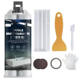 Czlfxb8 Keptfit Quartz Countertop Chip Repair Kit White Granite And Marble