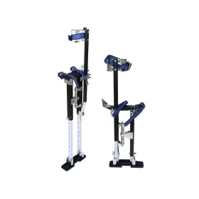 Km-1594195-871148-lr Kimllier 24-40 Inch Aluminum Alloy Stilts Adjustable Height Drywall Bl