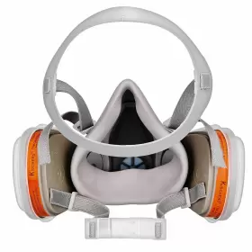 Kischers 606184383412 Reusable Half Facepiece And Anti-fog Safety Goggle Set Against Dust/organic V #3