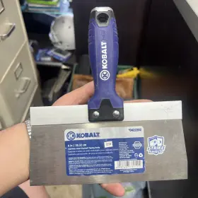 0422202 Kobalt 8 Inch Stainless Steel Drywall Taping Knife #0422202