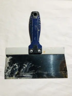 0245845 Kobalt 78091 8-inch X 3-inch Blue Steel Drywall Taping Knife - Rubber Handle #2