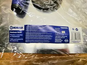 8274 Kobalt New 13 Inch X13 Aluminum Drywall Hawk With Soft Grip Handle - Sealed In Plastic #3