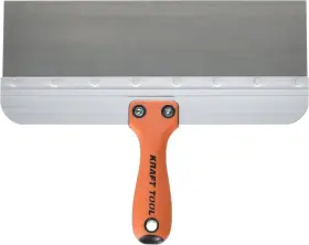 Dw912pfss Kraft Tool Deluxe Drywall Taping Knife Stainless Steel 12 Inch X 3 Made In The Usa