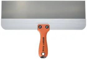 Dw914pfss Kraft Tool Stainless Steel Deluxe Taping Knife With Proform Handle 14 X 3-inch