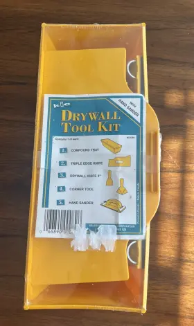 00089 Krusin International Corporation 5 Piece Plastic Drywall Tool Kit Made In Canada Corp 00089 Krusin International Corporation 5 Piece Plastic Drywall Tool Kit Made In Canada Corp