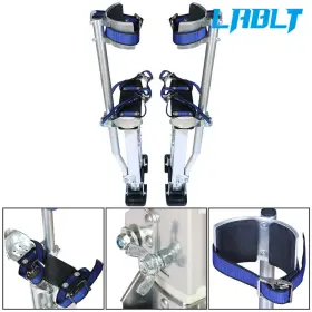 Om213750oc Lablt 18-30 In Adjustable Drywall Stilts Painters Walking Finishing Tools Silver #3