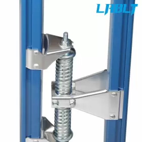Om276201oc Lablt 24 Inch - 40 Professional Grade Adjustable Drywall Stilts Light Blue #3