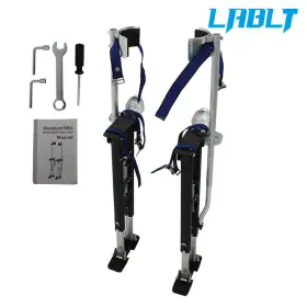 Om284022oc Lablt Aluminum Drywall Stilts Adjustable High-grade 36 Inch - 48 Walking Tools