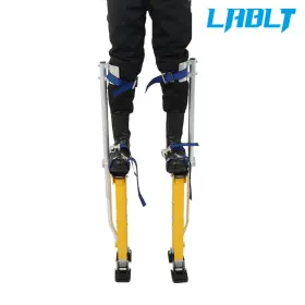 Om284049oc Lablt Adjustable 24 Inch -40 Drywall Stilts Aluminum Alloy Construction Tool Yellow #2