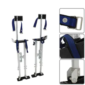 Qs504912qr Lablt Drywall Stilts Aluminum 36ftft-48ftft Painters Walking Taping Finishing Tools #3