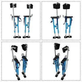 Qs504944qr Lablt Blue Painter Taping Drywall Stilts 36-48 In Adjustable Aluminum Tool Stilt #2