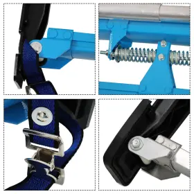 Qs504944qr Lablt Blue Painter Taping Drywall Stilts 36-48 In Adjustable Aluminum Tool Stilt #3