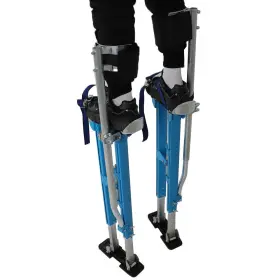 Qs504944qr Lablt Blue Painter Taping Drywall Stilts 36-48 In Adjustable Aluminum Tool Stilt