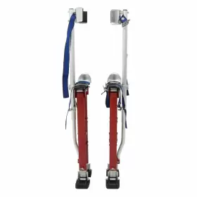 Qs504992qr Lablt Adjustabl Drywall Stilts 24ftft -40ftft Aluminum For Taping Painting Painter #3