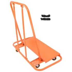 Qs687296qr Lablt 3000lbs Drywall Sheet Cart Heavy Duty With Safety Belts Steel Panel Dolly