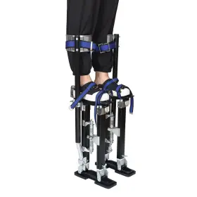 Law142476 Labwork Black 15in - 23in Drywall Stilts Aluminum Tool Stilt For Painting Painter Taping #2