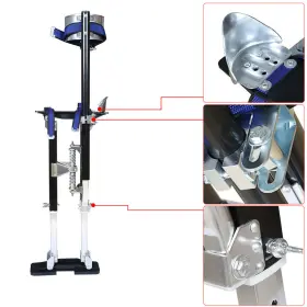 Law142476 Labwork Black 15in - 23in Drywall Stilts Aluminum Tool Stilt For Painting Painter Taping #3