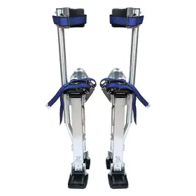 Law142506 Labwork Aluminum Stilt Drywall Painting Stilts Silver 24 Inch - 40 For Painter Taping Tool