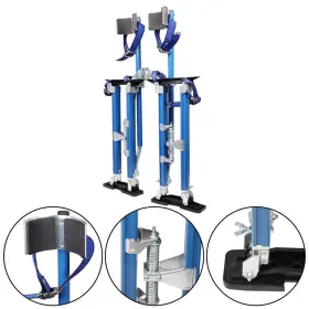 Law184134 Labwork Professional 24-40 Inch Adjustable Aluminum Stilt Taping Paint Tool For Painting #3