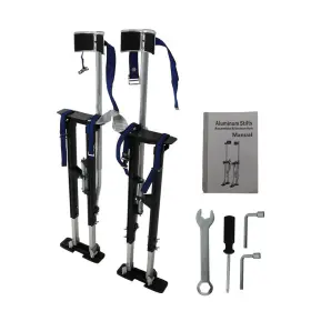 Law189348 Labwork Drywall Stilts Painter Walking Taping Finishing Tool - Adjustable 36 Inch 48 New #2