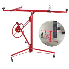 Law86934 Labwork 16ft Drywall Lift Plasterboard Panel Sheetrock Hoist Lifter Carrier Safety Lock #2
