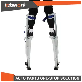 Tl31557q Labwork Aluminum Alloy Stilts 36 Inch - 48 Adjustable Walking Taping Finishing Tool #2