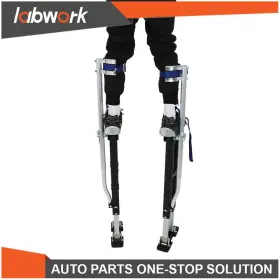 Tl31558q Labwork Adjustable Aluminum Alloy Stilts 36 Inch - 48 Walking Taping Finishing Tool #2