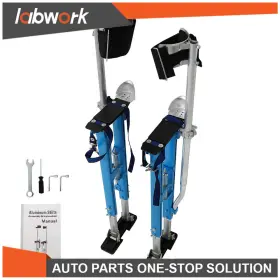 Tl31559q Labwork Aluminum Tool Stilt 36 Inch - 48 With Knee Pad For Painting Painter Taping