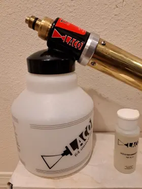 Tg500 Laco Drywall Hand Pump Texture Gun W 3 Tips And Performance Oil #3