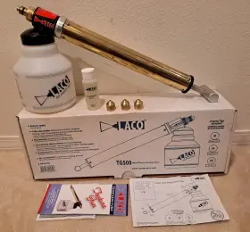 Tg500 Laco Drywall Hand Pump Texture Gun W 3 Tips And Performance Oil