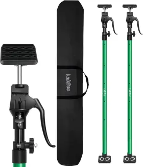 Lakfus 762949034972 Cabinet Jacks For Installing Cabinets Heavy Duty 49.2-114.2 2pc Green