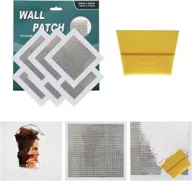 Bqt-8 Lamyba 4 Inch 6pack Drywall Patch Repair Kit Wall Repa